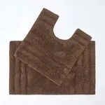 Badematten Set 2tlg Spa Surpreme Braun - Homescapes