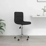 B&uuml;rostuhl Drehbar Schwarz Stoff Vidaxl