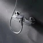Duscharmatur Einhebel Brausebatterie Chrom Armatur Mischbatterie Brausearmatur