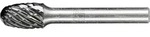 Hartmetall Hochleistungsfr&auml;sstift Allround Tropfen Tre &Oslash; 10x16mm Schaft-&oslash; 6mm