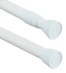 Relaxdays - Teleskopstange, 120&ndash;220 Cm, Klemmstange F&uuml;r Duschvorhang, Gardine,