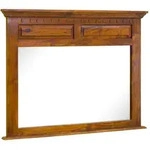 Spiegel Akazie 110x6x87 Honig Lackiert Oxford 0328
