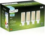 4x G9 Led-kapsellampe 12w = 100w 1152lm 6500k Kaltwei&szlig; 360&deg; Lumiled