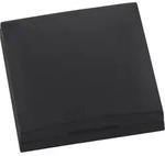 Integro Flow/pure Steckdosen Rahmen Mit Deckel, Schwarz Matt - Berker