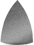 Menzer Net Klett-schleifgitter, 150 X 100 Mm, F. Deltaschleifer, Siliciumcarbid...