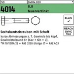 Iso 4014 Sechskant-schaftschraube M12x60 Stahl 8.8 Feuerverzinkt 100 Stk