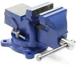 Wiltec Schraubstock Heavy Duty 75 Mm Klemmbacke, Spannwerkzeug Mit Amboss F&uuml;r