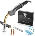 Stahlwerk Schwei&szlig;brenner Mig Mag Ak25/mb25 5m Schlauchpaket...