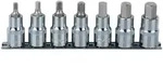 1/2' Chromeplus Bit-stecknuss-satz Innensechskant, 7-tlg 5-14mm,kurz