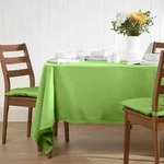 Homescapes - Tischdecke Aus 100% Baumwolle, 138 X 228 Cm, Limette