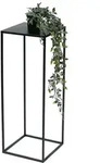 Dandibo - Blumenhocker Metall Schwarz Eckig 70 Cm Blumenst&auml;nder Beistelltisch...