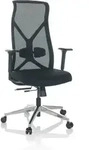 Drehstuhl / B&uuml;rostuhl Azurro B Netzstoff / Stoff Schwarz Hjh Office