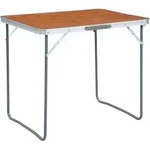 Klappbarer Campingtisch Mit Metallrahmen 80 X 60 Cm Vidaxl