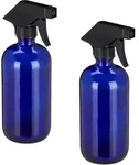 Relaxdays - 8 X Spr&uuml;hflasche Glas, F&uuml;llmenge 500 Ml, Nachf&uuml;llbar, Nebel & Strahl,