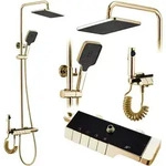 Rea - Rob Gold Duschset Mit Thermostat