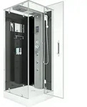 Duschkabine Komplettdusche Fertigdusche Dusche D38-03r0 80x80 Cm Ohne 2k...
