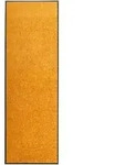 Fu&szlig;matte Waschbar Orange 60x180 Cm Vidaxl