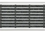 Elegant Mat Schmutzfangmatte Mit 2 Frames 45 X 75 Cm