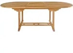 Salamanca Gartentisch Mit Zusatzplatte Teak.