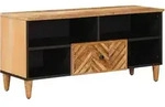 Stauraumschr&auml;nke Braun 100 X 33,5 X 46 Cm Massivholz Mango Vidaxl