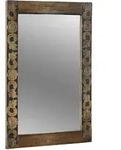 Wandspiegel Walnussbraun 70 X 50 Cm Holzwerkstoff Und Glas Vidaxl
