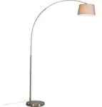 Smart Bogenlampe Stahlschirm Grau Inkl. Wifi A60 - Arc Basic