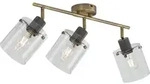 Qazqa Design Deckenstrahler Bronze Mit Klarem Glas 3-licht - Domo