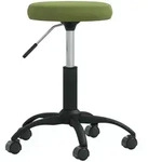 Massagehocker Samt Hellgr&uuml;n Vidaxl153146