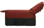 Pferdedecke Bordeaux Und Schwarz 105 Cm Polyester Vidaxl