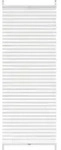 Plissee Faltrollo Rollo Plisseerollo 50x150cm Wei&szlig; Vidaxl