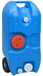 Camping-wassertank Mit Rollen 40 L Blau Vidaxl
