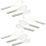 9er Set Schneebesen, Edelstahl Handschneebesen, Professionelle...