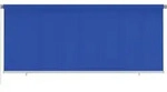 Au&szlig;enrollo 350x140 Cm Blau Hdpe Vidaxl