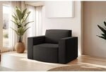 Sessel Designersessel Palma In Stoff Scala Anthrazit