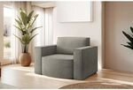 Sessel Designersessel Palma In Stoff Noel Grau