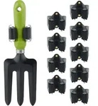 40 X Ger&auml;tehalter, Gummi-rollen Zum Klemmen, Universal Besenhalter F&uuml;r Wand,