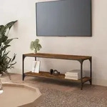 Vidaxl - Tv-schrank R&auml;uchereiche 100x33x41 Cm Holzwerkstoff Und Stahl