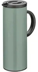 Cilio Firenze Thermoskanne, 1,0 L, Durchmesser 11 X 30 Cm, Edelstahl/glaseinsatz,