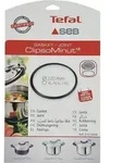 Seb Clipso Minut Silikondichtung 22 Cm Schwarz F&uuml;r Schnellkocht&ouml;pfe