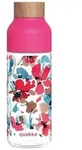 Quokka Ice - Ecozen Wasserflasche 720 Ml (rote Blumen)