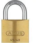 Abus Vorhangschloss Messing 45/40 B/sb