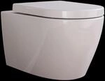 Sp&uuml;lrandloses Wand-h&auml;nge-wc Bernstein B-8030r Wei&szlig; Gl&auml;nzend Nano-beschichtung