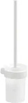 Gedy - Sapho Pirenei - Wc-b&uuml;rste Zur Wandmontage Mit Halter, Wei&szlig;/glas Satin