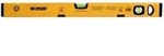 Magnet Alu-wasserwaage 100cm, 2 Libellen, Gelb Beschichtet
