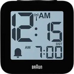 Braun 60077 Wecker Schwarz Gro&szlig;es Display