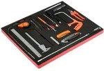 Bahco Fit&go 3/3 Schaumstoffeinlage Gemischter Werkzeug-satz - 18-tlg.