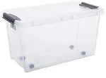 Aufbewahrungsbox Plast-team Pro Box 70 L Stapelbar Mit Rollen