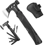 Dragon Creek Camping Axt Beil Multitool 15 In 1 Survival Werkzeug M&auml;nner
