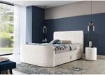 Fun Moebel - Boxspringbett Schlafzimmerbett Body 140x200cm In Stoff Creme Inkl.