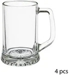 Bierkr&uuml;ge Mit Henkeln, 4er-set, 320 Ml